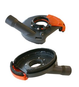 Kryt pro broušení s odsáváním na úhlové brusky, O 115 - 125mm, STAYER