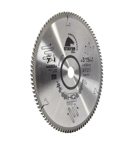 Kotouč pilový HQ, Ø 315 x 30 mm, Z-72, STAYER