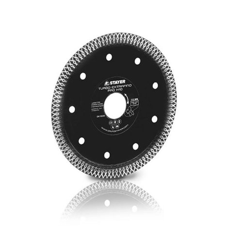 Kotouč diamantový, Ø 230R x 22,2 x 20 mm, H10, PORCELANICO SUPER TURBO EXTRAFINO PRO, STAYER