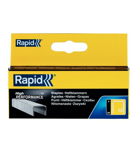 Spony High Performance, 13/6 mm, 2500 ks, krabička, RAPID