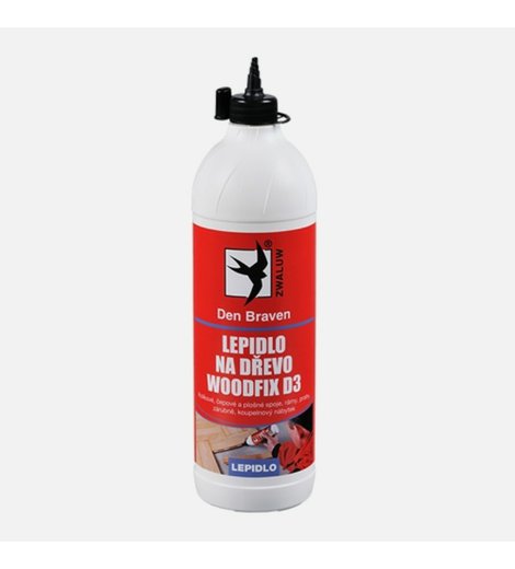 Lepidlo na dřevo, Woodfix D3, Fix Flex, 500g