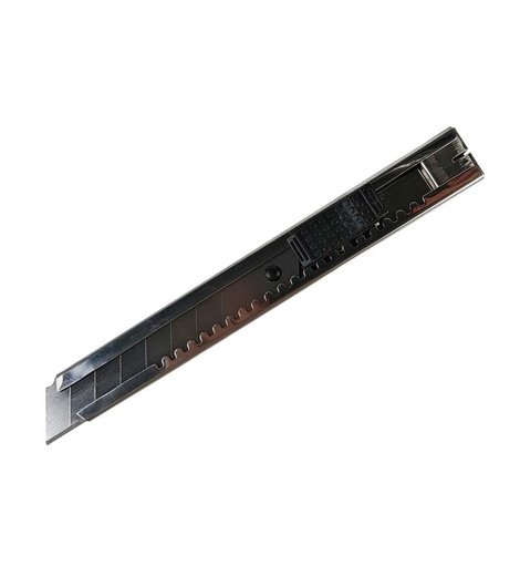 Nůž odlamovací s posuvným tlačítkem, 18 mm, nerez, ENPRO