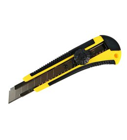 Nůž odlamovací s aretačním kolečkem, SET s náhradními čepelkami, 25 mm, ENPRO