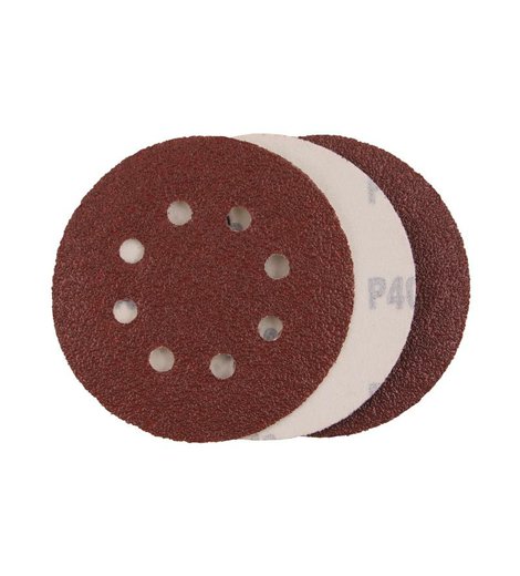 Papír brusný výsek 125 mm/P120, suchý zip, 3 ks, ENPRO