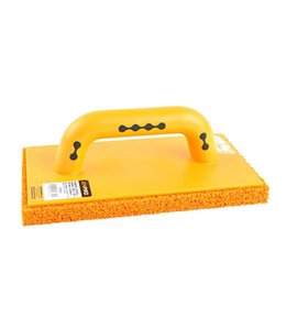 Hladítko s houbou hrubou, 250 x 130 x 18 mm, oranžová, ENPRO SYSTEM