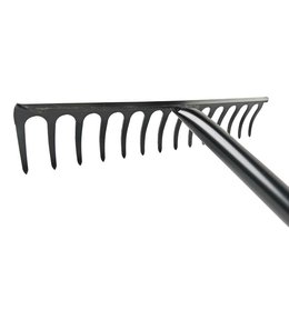 Hrábě kovové, 14 zubů, s násadou STEEL ENPRO