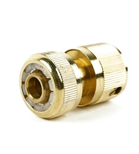 Rychlospojka + stop ventil, 1/2" mosaz, ENPRO