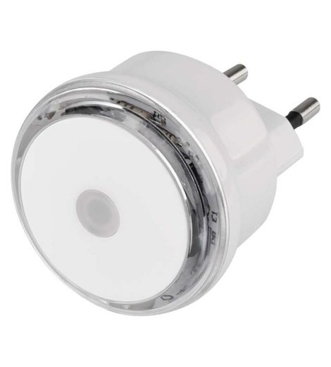 Světlo noční do zásuvky 3 LED, 230V, s fotosenzorem