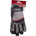 Rukavice mechanické L280910P, černo-šedé, vel.10, LAHTI PRO