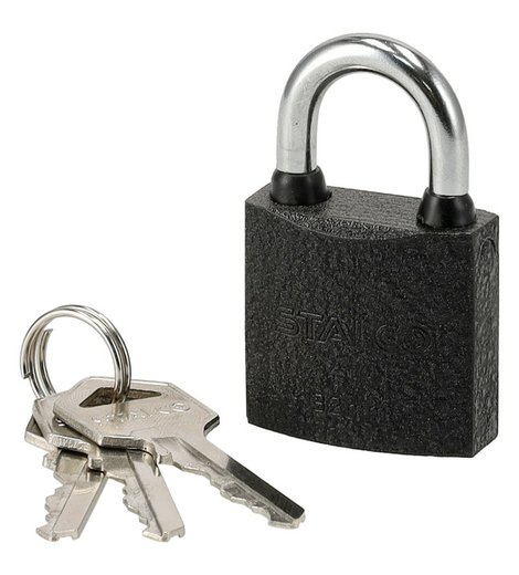 Zámek visací,  litinový, ø 50 mm, STALCO