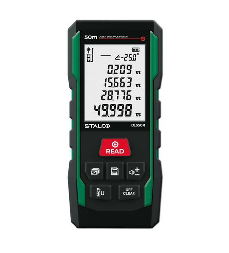 Dálkoměr laserový DLS50R 50 m, STALCO