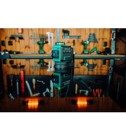 Laser křížový, zelený 3D, LLS3DG, STALCO
