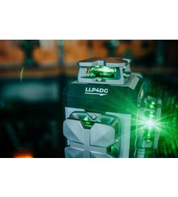 Laser křížový, zelený, 4D, LLP4DG, STALCO PERFECT