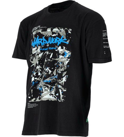 Tričko BONO PAINTER, černé, 3XL, STALCO
