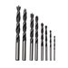 Vrtáky do dřeva spirálové, ø 3,0 mm - ø 10 mm, STALCO, set 8 ks