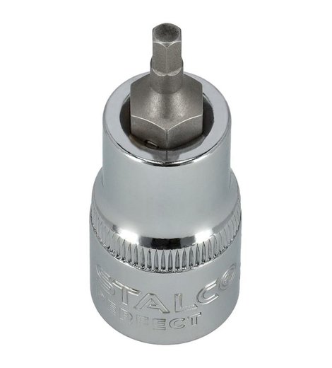 Klíč nástrčný 1/2 s bitem HEX 14, 55 mm, STALCO PERFECT