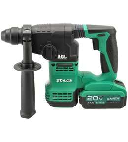 Kladivo vrtací RHS20-18BL, AKU, 2 x 4 Ah, STALCO
