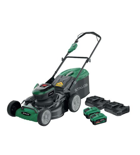 Sekačka na trávu LMS40-46BL, AKU SET, STALCO