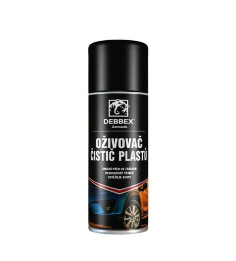 Čistič a oživovač plastů DEBBEX citron, 400ml