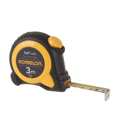 Metr svinovací Self Lock CE, 3 m x 16 mm, KOMELON