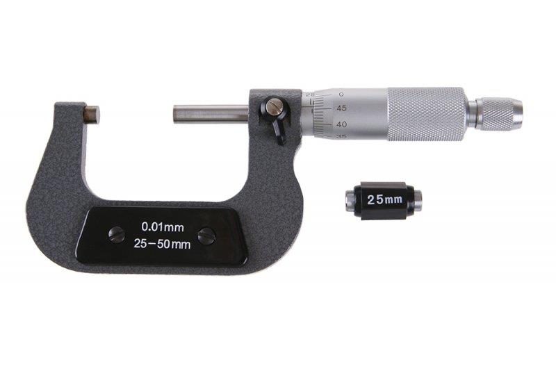 Mikrometr, 0,01 mm, 25 - 50 mm