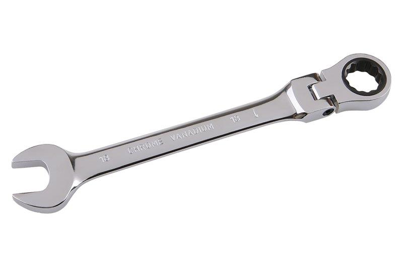 Klíč ráčnový kloubový 18 mm, CrV