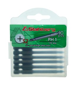 Bit PH 1, 70 mm, S2, Stahlberg
