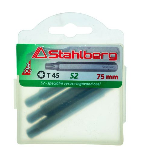 Bit T 45, 75 mm, S2, Stahlberg