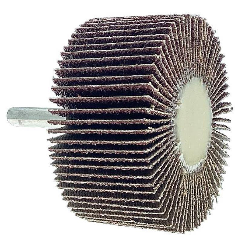 Kotouč lamelový brusný 60 x 30 mm, Ø 6 mm, P60, na stopce