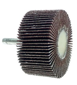 Kotouč lamelový brusný 60 x 30 mm, Ø 6 mm, P80, na stopce