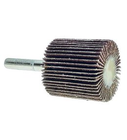 Kotouč lamelový brusný 60 x 30 mm, Ø 6 mm, P100, na stopce