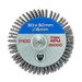 Kotouč lamelový brusný 60 x 30 mm, Ø 6 mm, P100, na stopce