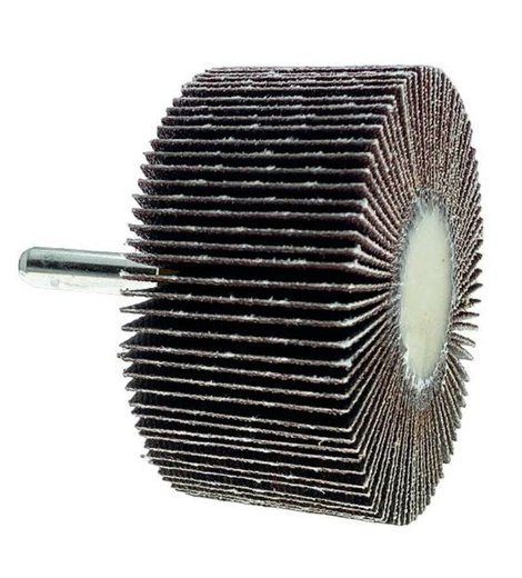 Kotouč lamelový brusný 60 x 30 mm, Ø 6 mm, P120, na stopce