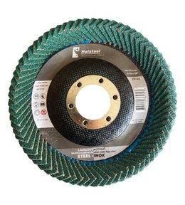 Kotouč oboustranný lamelový brusný PROFI, Ø 115 mm, P80, Zirkon