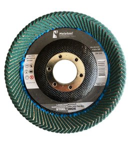 Kotouč oboustranný lamelový brusný PROFI, Ø 115 mm, P120, Zirkon