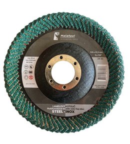 Kotouč oboustranný lamelový brusný PROFI, Ø 125 mm, P40, Zirkon