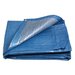 Plachta zakrývací STANDARD, 6 x 10 m, 70 g/m², modro - stříbrná, ENPRO