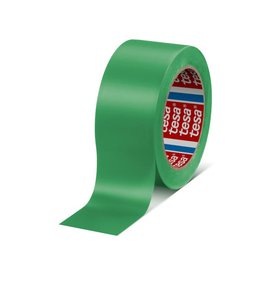 Páska výstražná samolepící PVC, 60760, 33 m x 50 mm, samolepící, zelená