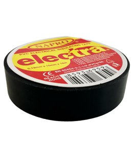 Páska elektroizolační PVC IZOVIAL, 10 m x 15 mm, černá