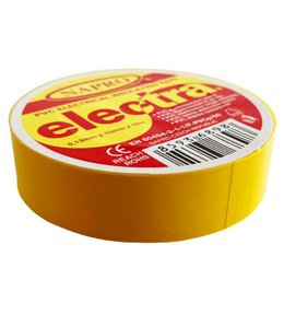 Páska elektroizolační PVC IZOVIAL, 10 m x 15 mm, žlutá