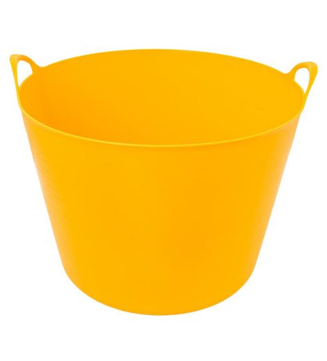 Nádoba plastová se 2 úchyty, 55 l, žlutá, ENPRO