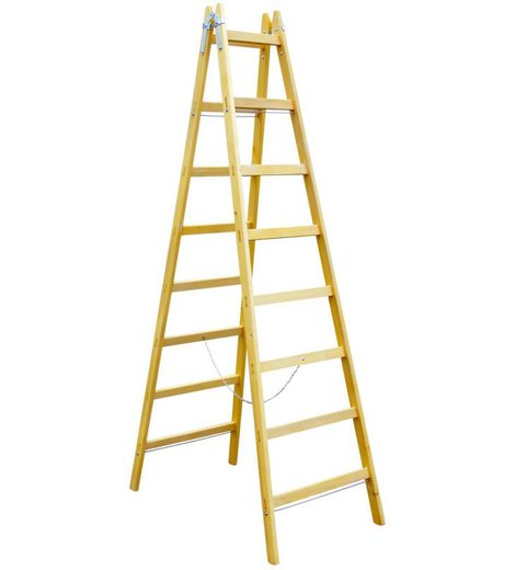 Štafle dřevěné, 5 příček, L = 166,5 cm, ENPRO