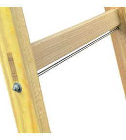 Štafle dřevěné, 6 příček, L = 196,5 cm, ENPRO