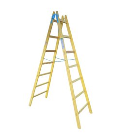 Štafle dřevěné, 7 příček, L = 226,5 cm, ENPRO