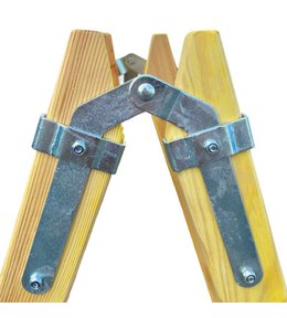 Štafle dřevěné, 8 příček, L = 256,5 cm, ENPRO