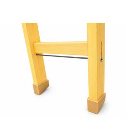 Žebřík dřevěný opěrný, 9 příček, 2,95 m, ENPRO PROFI