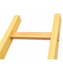 Žebřík dřevěný opěrný, 13 příček, 4 m, ENPRO PROFI