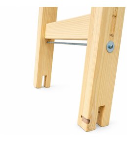 Žebřík dřevěný opěrný, 16 příček, 5 m, ENPRO PROFI