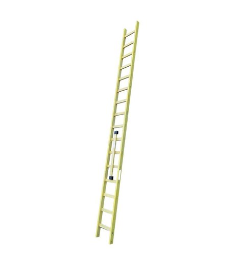 Žebřík dřevěný opěrný, 16 příček, 5 m, ENPRO