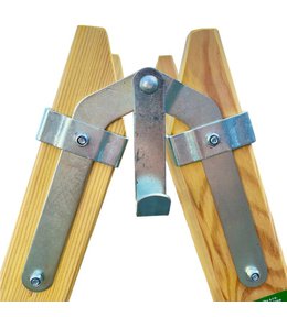 Štafle dřevěné PROFI, 5 příček, L = 166,5 cm, ENPRO